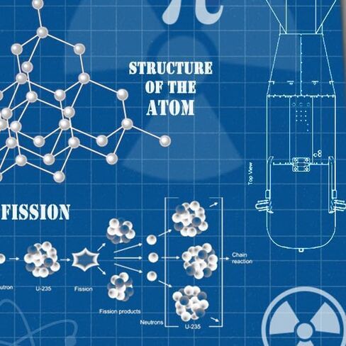 Three Rooker Physics Ties Mens Science Necktie Nuclear Physics Tie for Men Education Neckties in Saudi Arabia