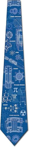 Three Rooker Physics Ties Mens Science Necktie Nuclear Physics Tie for Men Education Neckties in Saudi Arabia