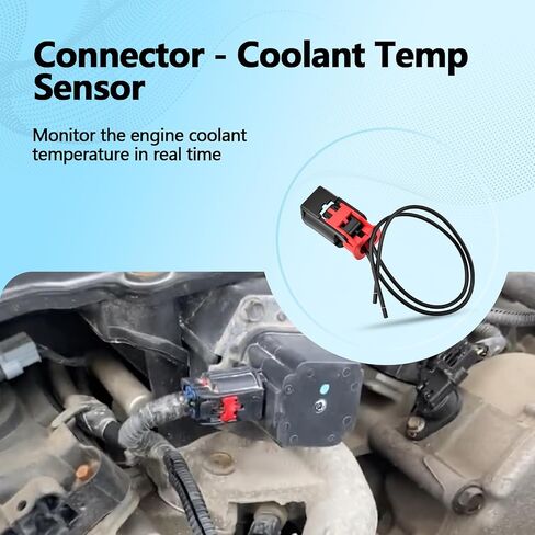 68064995AA Connector - مستشعر TEMER المبرد يحل محل PT2427 1P2227 S2442 متوافق مع Chrysler 200 300 Challenger Charger Dakota Cherokee Commander Compass Grand Cherokele Ram 1500 2500 2500 3500 in Saudi Arabia
