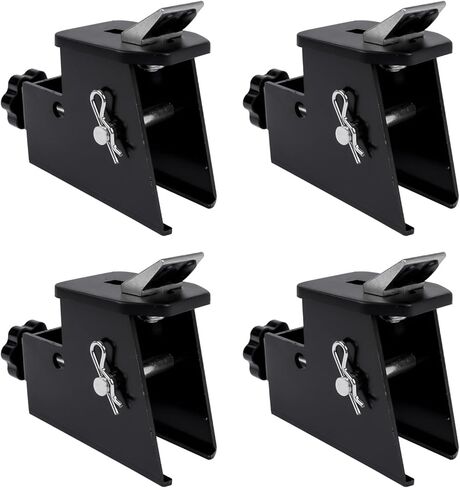 4PCS Tire Changer Adapters ATV Wheel Rim Adapter Fixture for Standard Jaw Claws, Motorcycle Tire Changer Machine, Adjustable Rim Clamp Can Be Used for Tire Disassembly in Kuwait