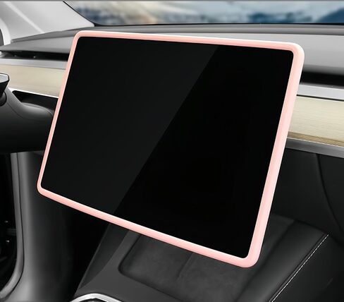 frani Center Console Cover 5Pcs Set for Tesla Model 3 2021-2023 Model Y 2021-2025(Not for My Juniper),Tesla Interior Center Console Cover Decor Accessories Pink in Kuwait