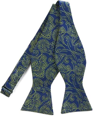 Tiemart Regent Morris Neckwear Silk Self-Tie Bow Tie in Saudi Arabia