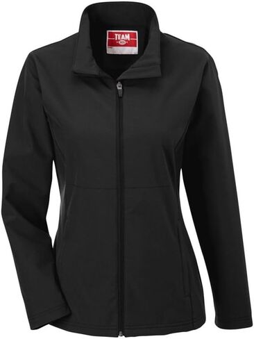 Team 365 Leadies Leader Soft Shell Jacket (صغير ، أسود) in Saudi Arabia