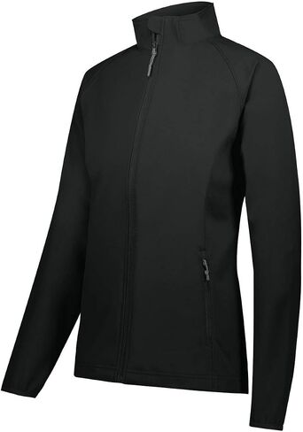 Holloway Sportswear Womens Featherlight Soft Shell Jacket XL Black in Saudi Arabia