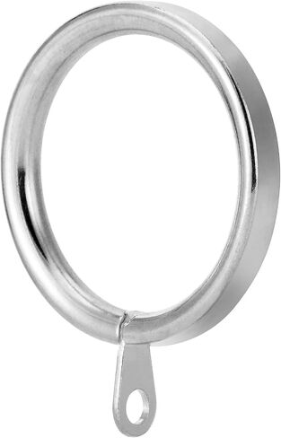 42Pcs 1.5-Inch Inner Diameter Metal Curtain Rings with Flat Eyelet Half Circle Thick Wire Fits Up to 1 1/4-Inch Rod (Gold-42pcs) in Kuwait