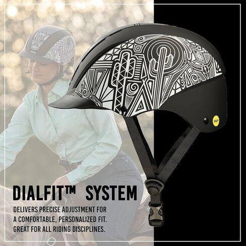 Troxel Spirit MIPS Duratec Horseback Riding Helmet Black L in Kuwait