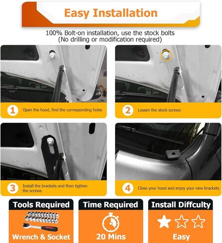Weisen العلوي Hinge Hinge Ditch Light Mounting Brackets متوافقة مع Subaru Forester Outback Wilderness 2019-2025 in Saudi Arabia