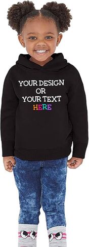 Awkward Styles Personalized Hoodie for Girls Boys Toddler DIY Design Photo Text Custom Sweatshirt 2-6 Years Old in Kuwait