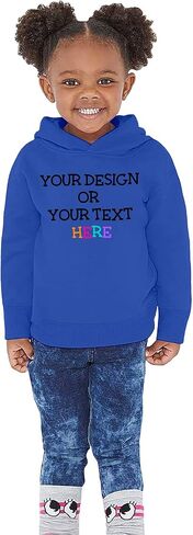 Awkward Styles Personalized Hoodie for Girls Boys Toddler DIY Design Photo Text Custom Sweatshirt 2-6 Years Old in Kuwait