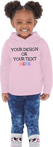 Awkward Styles Personalized Hoodie for Girls Boys Toddler DIY Design Photo Text Custom Sweatshirt 2-6 Years Old in Kuwait
