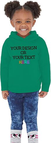 Awkward Styles Personalized Hoodie for Girls Boys Toddler DIY Design Photo Text Custom Sweatshirt 2-6 Years Old in Kuwait