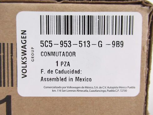 Volkswagen 5C5 953 513 G9B9, Combination Switch in Saudi Arabia