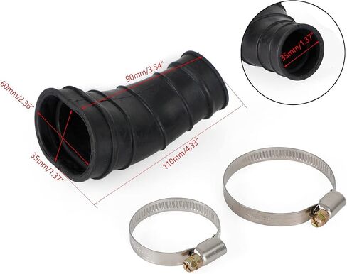 Air Intake Hose Tube Carburetor to Air Box Boot Carb Intake Tude For Honda CT 90 CT90 K2-1977 17253-102-700 in Saudi Arabia
