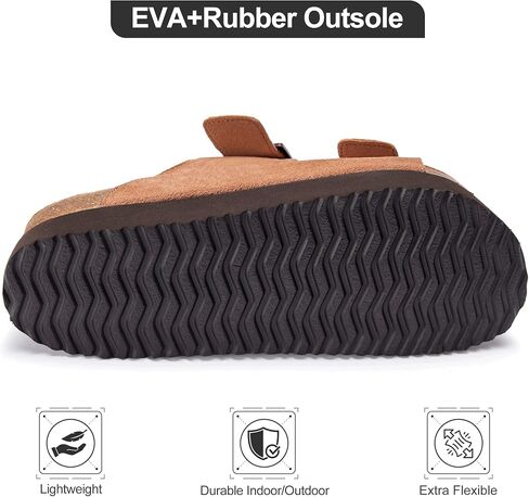 Platform Sandals Women Suede Sandals Arch Support Summer Slides with Adjustable Buckle Open Toe in Saudi Arabia