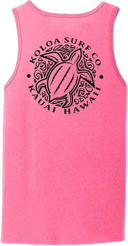 Koloa Honu Turtle Logo Tank Tops in Adult Sizes: S-4XL in Kuwait
