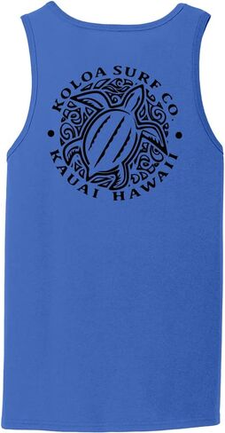 Koloa Honu Turtle Logo Tank Tops in Adult Sizes: S-4XL in Kuwait
