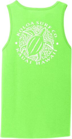 Koloa Honu Turtle Logo Tank Tops in Adult Sizes: S-4XL in Kuwait
