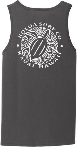 Koloa Honu Turtle Logo Tank Tops in Adult Sizes: S-4XL in Kuwait
