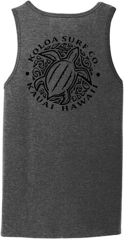 Koloa Honu Turtle Logo Tank Tops in Adult Sizes: S-4XL in Kuwait