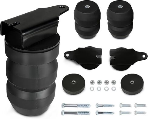 طقم تعليق جلبة من المطاط الخلفي متوافق مع 1999-2010 Chevy Silverado GMC Sierra 1500 HD و 2500 شاحنة بيك آب مع عجلات 4-WHEEL DRIVE OEM استبدال GMRCK25S حتى 6000 رطل in Saudi Arabia