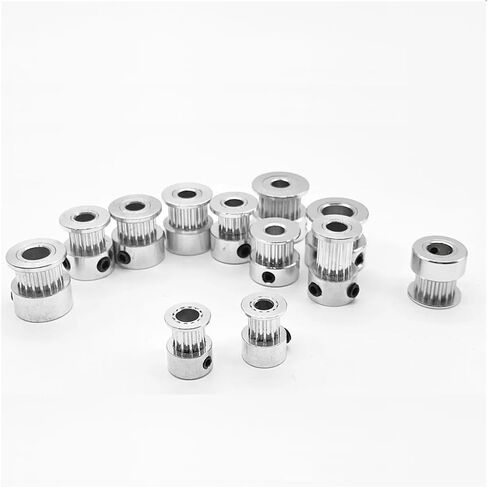 2GT 2M14T 15T 16T 17T 18T 20Teeth GT2 Timing Belt Pulley Hole 3/3.17/4/5/6/6.35/8mm Belt Width 6/10mm synchronous Pulley(5mm,20TEETH_6MM) in Saudi Arabia
