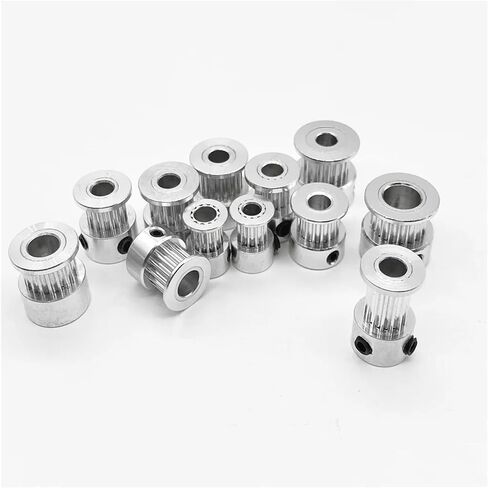 2GT 2M14T 15T 16T 17T 18T 20Teeth GT2 Timing Belt Pulley Hole 3/3.17/4/5/6/6.35/8mm Belt Width 6/10mm synchronous Pulley(5mm,20TEETH_6MM) in Saudi Arabia
