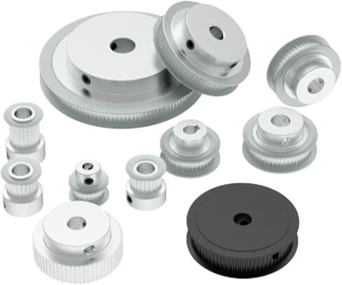2GT Timing Pulley 80T 90T 100T 110T 120Teeth BF Type Hole 4-15mm for Width 6/10mm 3D Printer Part Synchronous Wheels GT2 Pulley(20mm6x2.8mm,120TEETH1PCS_11MM) in Saudi Arabia