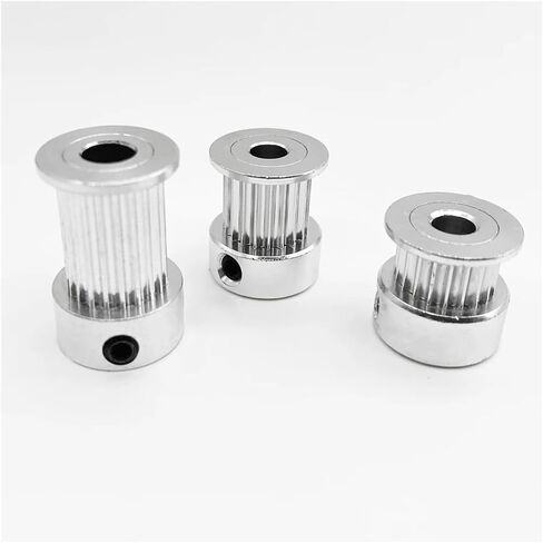 3D Printer Parts GT2 Timing Pulley 2GT 20 Teeth K-Shaped Aluminum Hole 3/3.17/4/5/6/6.35/8mm Bandwidth 6/9/10mm(6.35mm,1PCS_6MM) in Saudi Arabia