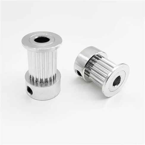 3D Printer Parts GT2 Timing Pulley 2GT 20 Teeth K-Shaped Aluminum Hole 3/3.17/4/5/6/6.35/8mm Bandwidth 6/9/10mm(6.35mm,1PCS_6MM) in Saudi Arabia