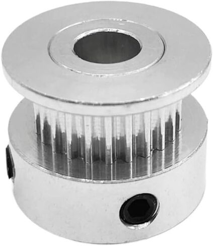 3D Printer Parts GT2 Timing Pulley 2GT 24 Teeth K-Shaped Aluminum Hole 4/5/6/6.35/8/10mm synchronous Wheel Gear Width 6/10mm(8mm,1PCS_6MM) in Saudi Arabia