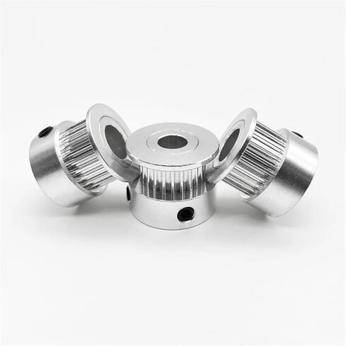 3D Printer Parts GT2 Timing Pulley 2GT 24 Teeth K-Shaped Aluminum Hole 4/5/6/6.35/8/10mm synchronous Wheel Gear Width 6/10mm(8mm,1PCS_6MM) in Saudi Arabia