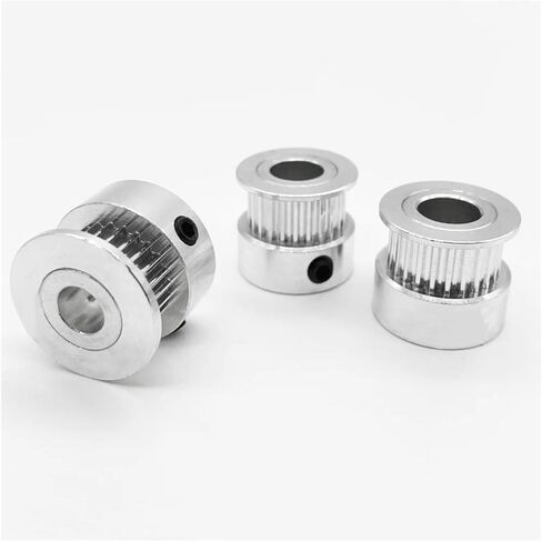 3D Printer Parts GT2 Timing Pulley 2GT 24 Teeth K-Shaped Aluminum Hole 4/5/6/6.35/8/10mm synchronous Wheel Gear Width 6/10mm(8mm,1PCS_6MM) in Saudi Arabia