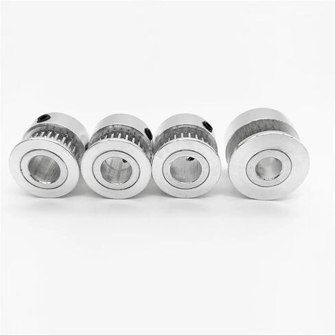3D Printer Parts GT2 Timing Pulley 2GT 24 Teeth K-Shaped Aluminum Hole 4/5/6/6.35/8/10mm synchronous Wheel Gear Width 6/10mm(8mm,1PCS_6MM) in Saudi Arabia