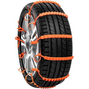Snow Tire Cables Chains For Car Tires Reusable Portable Adjustable Plastic Non-Slip Cable Tie Security Chains Fit For Most Car Sedan Suv Truck (20) in Saudi Arabia