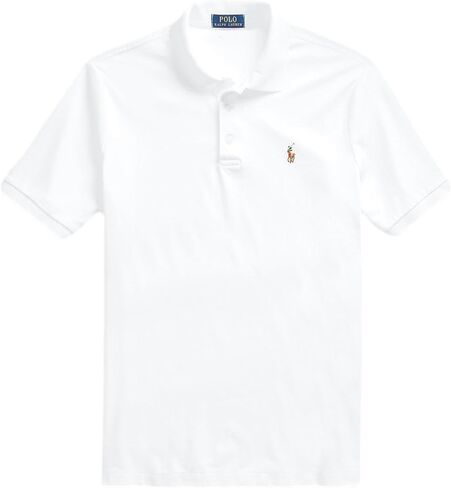 Polo Ralph Lauren Men Medium Fit Interlock Polo Shirt, GreenHtr, XXL in Saudi Arabia