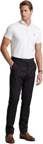 Polo Ralph Lauren Men Medium Fit Interlock Polo Shirt, GreenHtr, XXL in Saudi Arabia