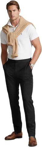 Polo Ralph Lauren Men Medium Fit Interlock Polo Shirt, GreenHtr, XXL in Saudi Arabia