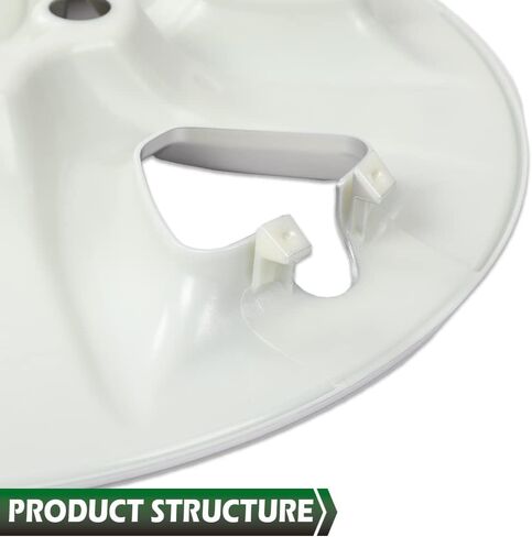 Grand Orange 17 "Hubcap Covers 1pcs ، يغطي غطاء محور الجلد البديل للسيارات متوافقًا مع 2006-2011 Toyota Rav4 ، Toyota Rav4 2012 (البنزين) in Kuwait