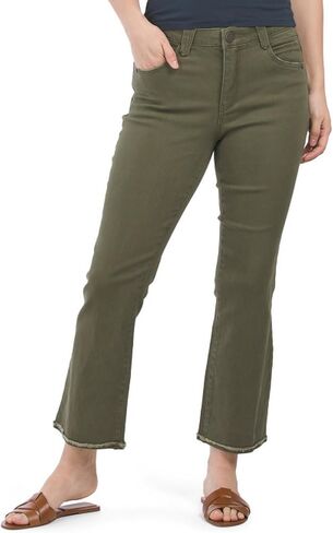 Democracy Women's Ab Solution High Rise Ankle Jean, Cold Brew, 4 in Kuwait