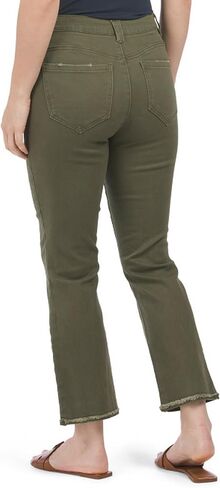 Democracy Women's Ab Solution High Rise Ankle Jean, Cold Brew, 4 in Kuwait