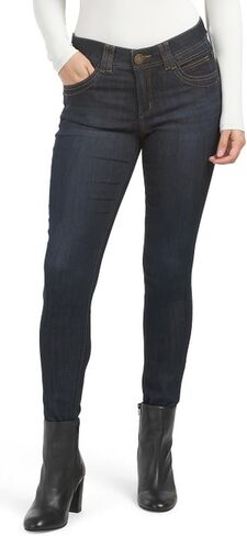 Democracy Women's Ab Solution High Rise Ankle Jean, Cold Brew, 4 in Kuwait