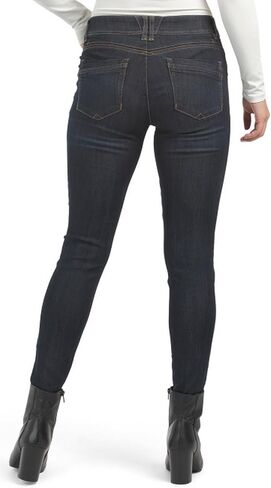 Democracy Women's Ab Solution High Rise Ankle Jean, Cold Brew, 4 in Kuwait