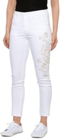 Democracy Women's Ab Solution High Rise Ankle Jean, Cold Brew, 4 in Kuwait