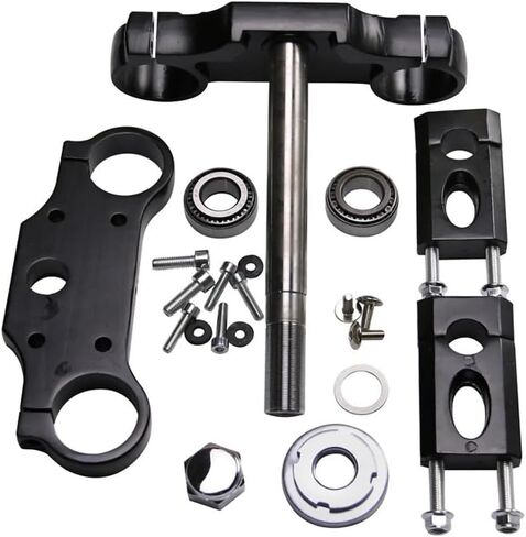 دراجة نارية مشابك الأشجار الثلاثية الجذعية للتوجيه لـ CFR لـ RX لـ SSR لـ SGD Pitbike Motorbike Stabilizer Suspension 50 70cc 90cc 125cc 150cc parts in Saudi Arabia