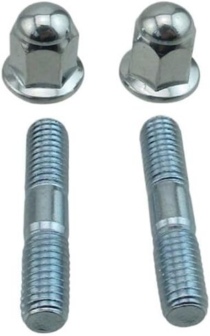 M8 x 40mm Exhaust Stud Domed Nut For Pit Dirt Bike ATV Quad Go Kart Parts in Saudi Arabia