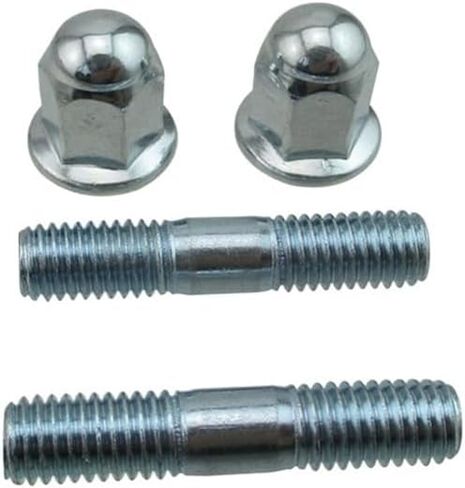 M8 x 40mm Exhaust Stud Domed Nut For Pit Dirt Bike ATV Quad Go Kart Parts in Saudi Arabia