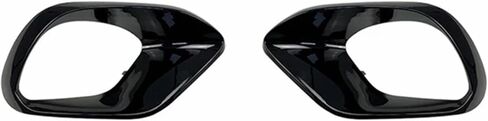 CLA 45 FOG LAMP GRILLE TRIM AIR Blade متوافق مع Benz C118 W118 CLA45 AMG 2020-2023 المفسد الجانبي الأمامي المفسد الكانارد (6 أجزاء) in Kuwait
