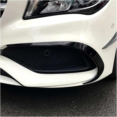 6pcs Carbon Car Car Plumper Spoiliter Side Side Air Vent Canard Trim Kit متوافق مع Benz CLA CLA200 220 250 260 2016-2019 ، Binbin06792 Store in Kuwait