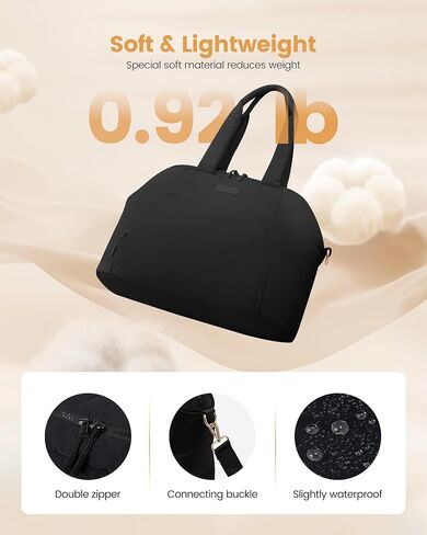 حقيبة Lovevook Gym for Women 3pcs Buffer Duffle Bag للسفر Soprt Workender و Tote بين عشية وضحا in Kuwait