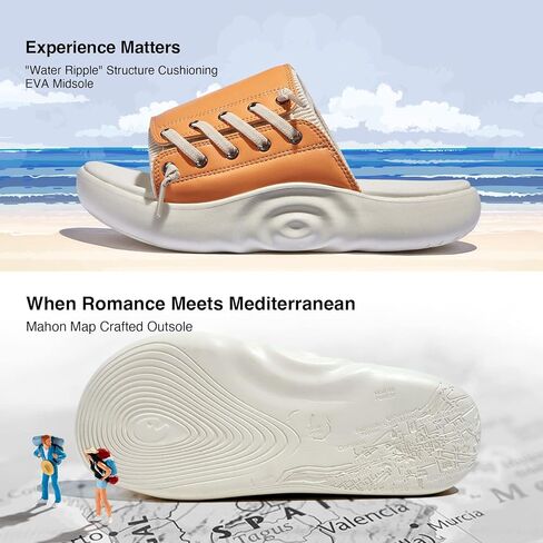 Uin Women's Summer Stunky Platform Slide Sandges Sandal Mostric Travel Sitges ⅲ in Saudi Arabia